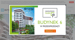 Desktop Screenshot of mieszkania.inter-bud.pl