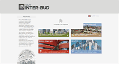 Desktop Screenshot of inter-bud.pl