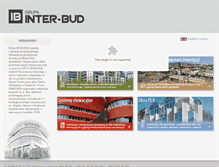 Tablet Screenshot of inter-bud.pl